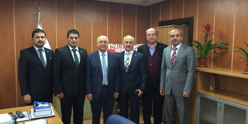 23.02.2015 tarihin'de Tapu ve Kadastro bölge müdürü sayın Süleyman ÖZEN 'e ziyaret gerçekleştirdik.