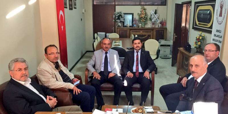 08.10.2015 tarihin'de milletvekilimiz sayın Mehmet Yüksel odamıza ziyarette bulundu mesleğimiz ile alakalı istişarede bulunduk.
