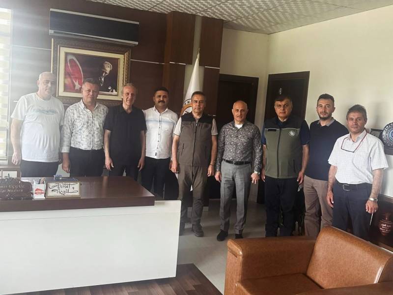 12.06.2024 TARİHİN'DE Denizli Bölge Orman Müdürü Ahmet Üçgül’ü makamında Ziyaret Ettik.